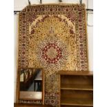 5' x 7' Cashmere 20% silk carpet