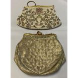 2x beaded purses