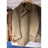 Daks tweed overcoat