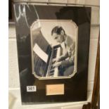 Irving Berlin composer signed photo
