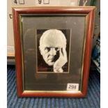 Anthony Hopkins signed photo framed