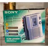 Sony TCM 200DV tape recorder