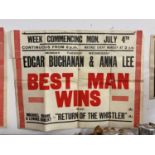 Best Man Wins film poster from 1940s with Anna Lee