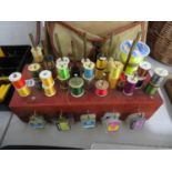 Fly tying stand with bobbins