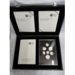 2008 UK silver proof set for Royal Shield of Arms