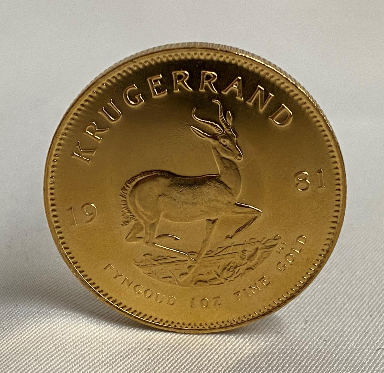 1981 1oz full Krugerrand - Image 6 of 6