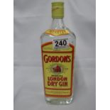 Bottle of Gordon's Special London Gin