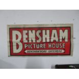 Bencham Picture House Poster 1930's