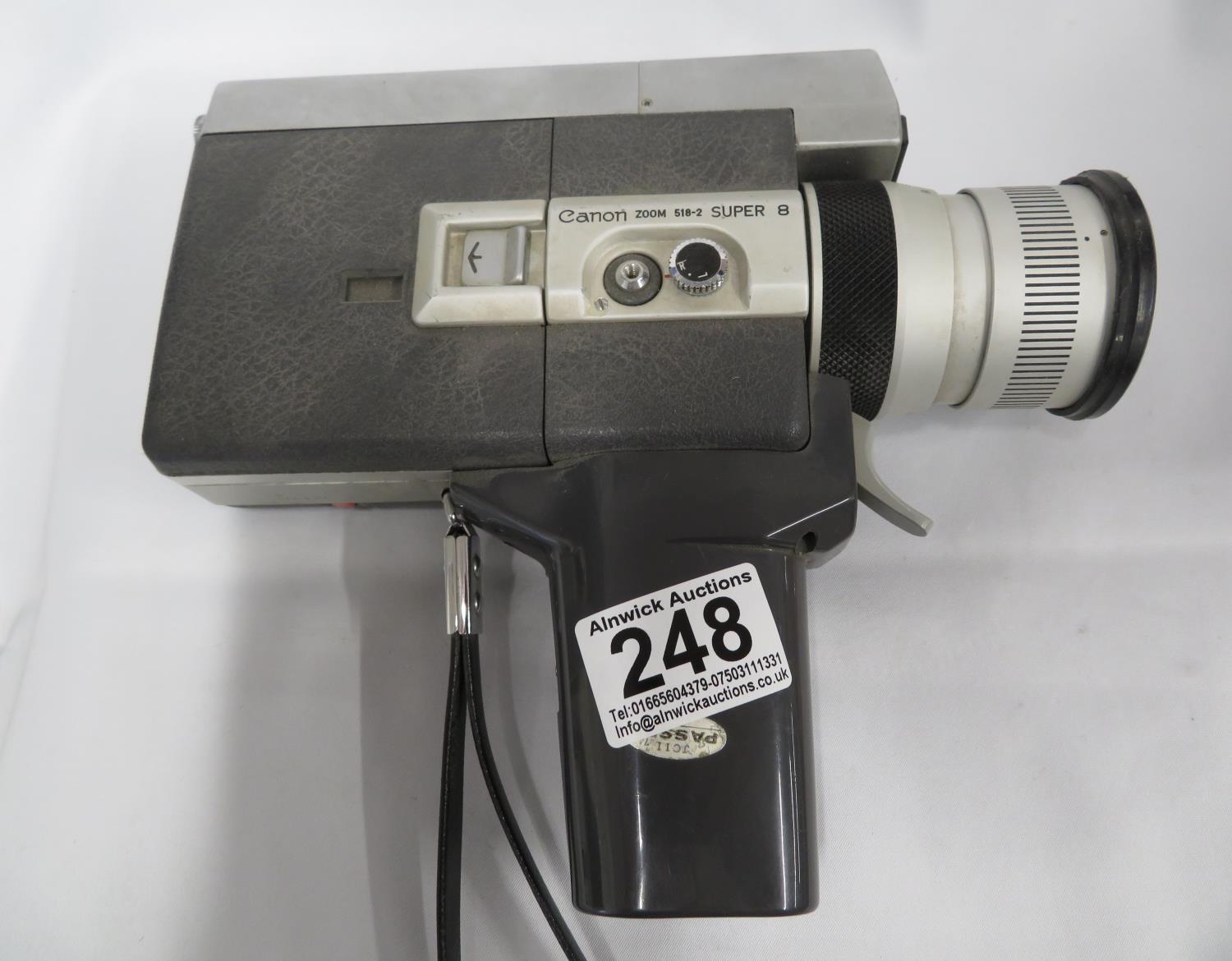 Canon Zoom Super 8 Cone Camera