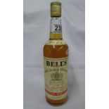 Bottle of Bell's Whisky