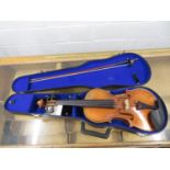 Very nice Paolo Fiornin Taurini Anno 1933 violin with full back - good condition valued 1500 -