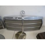 Chrome Mercedes grill