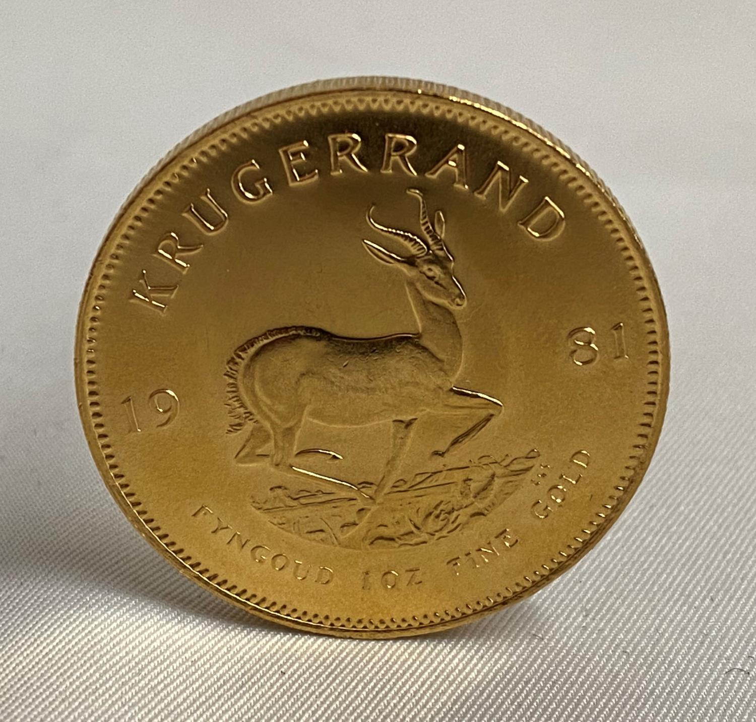 1981 1oz full Krugerrand - Image 5 of 6