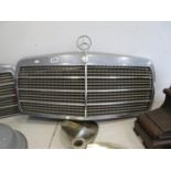 Chrome Mercedes grill