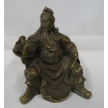 Bronze Japanese figure 5" tall