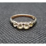 9ct ring 2.4g