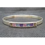 Silver HM bangle 13.5g