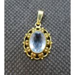 14ct RG pendant