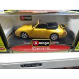 BURAGO Porsche 911 boxed