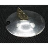 HM silver jam pot lid