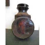 BRM Railway light - see photos - all glass in good condition plus all innards