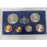 1x Australian silver coin set