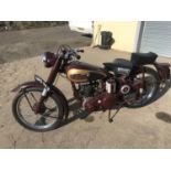 BSA Motorcycle 250cc C10 1951 in great condition, been in storage for past few years