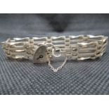 Silver bracelet