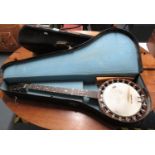 AO Windsor Birmingham 5 string banjo with case