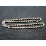 Italian rope choker chain 15" HM 7g