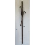 Original leather scabbard with frog Officers sword - blade has artillery cannon and crest on one