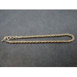 9ct gold bracelet 1.6g