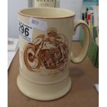 TT races tankard by Arthur Wood