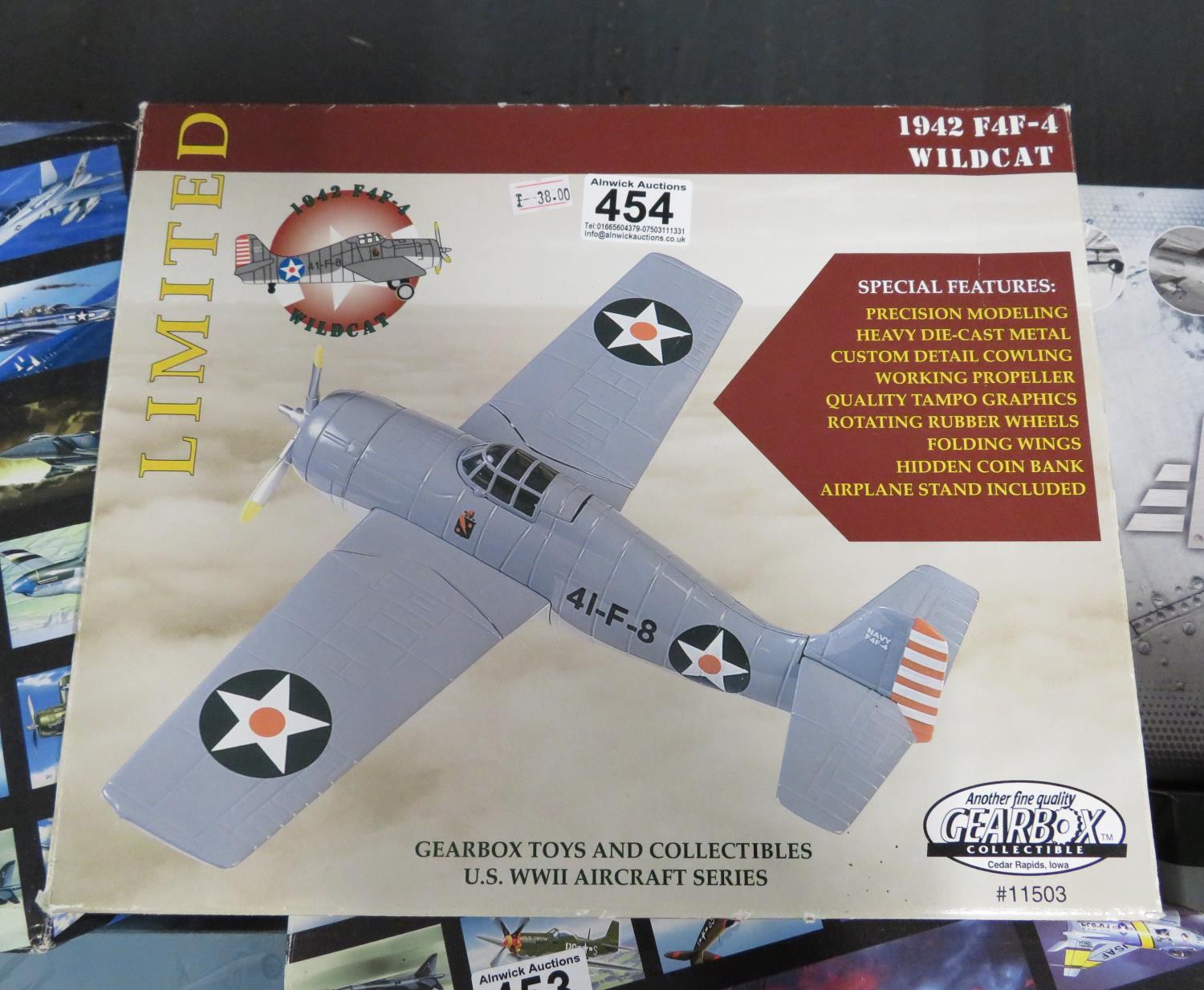 Gearbox Collectables 1942 Wild Cat boxed