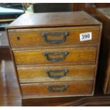 4 drawer collectors cabinet