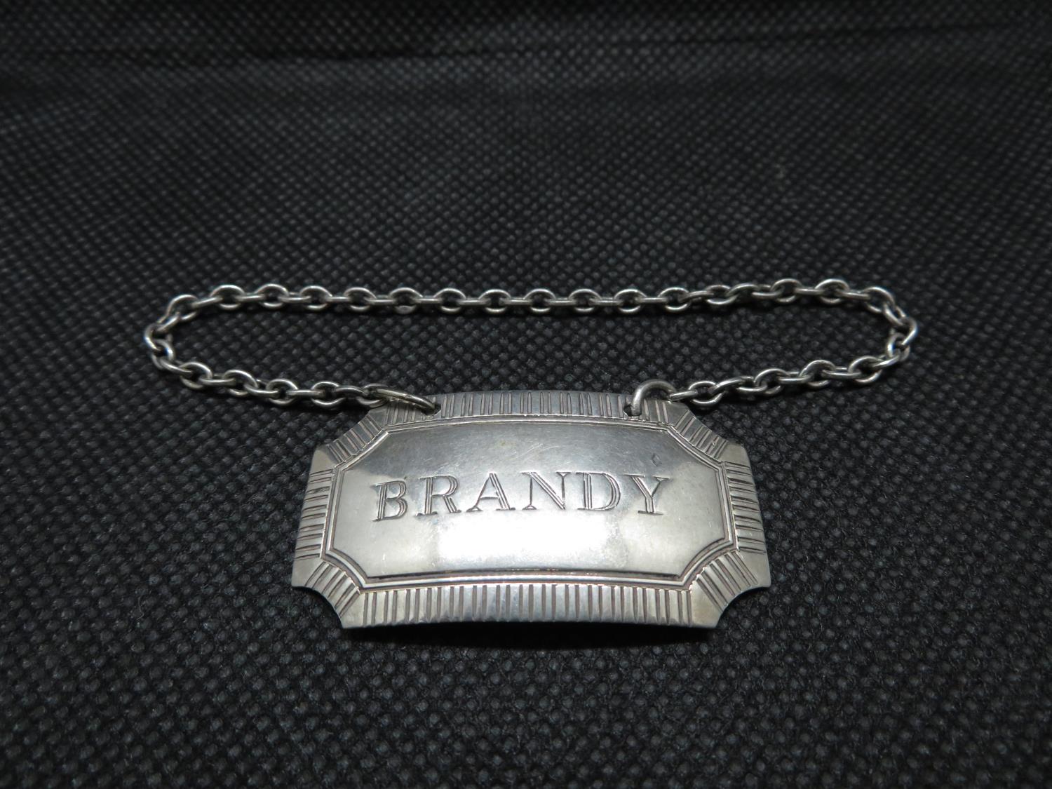 Silver Brandy label