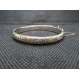 Chester silver bangle date letter Z 1950 12g