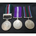 3x Indian Army medals