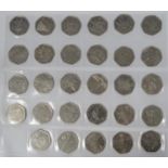 Olympic 50p full coin set of 29 coins