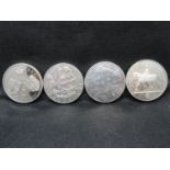 4x £5.00 coins