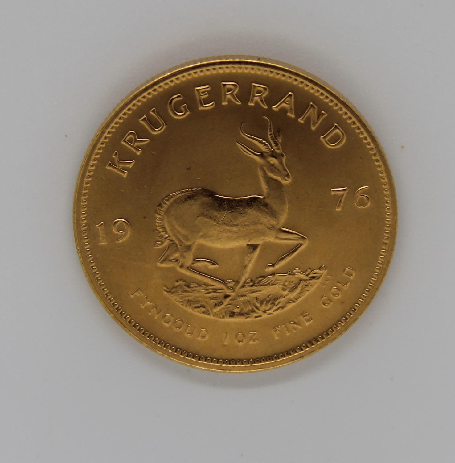 1976 full 1oz Krugerrand excellent condition