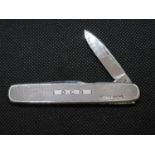 Silver penknife