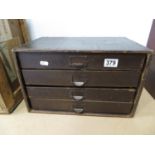 Set of collectors drawers