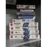 9x Airfix and other model kits