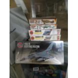 8x boxed sealed Airfix aeroplane kits