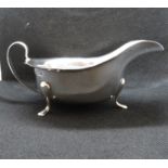 Silver sauce boat by E Viner and Co. Sheffield 1933 103g