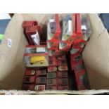 Box of 51 vintage and boxed Matchbox models of Yesteryear