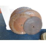 6x 22" circular saw blades