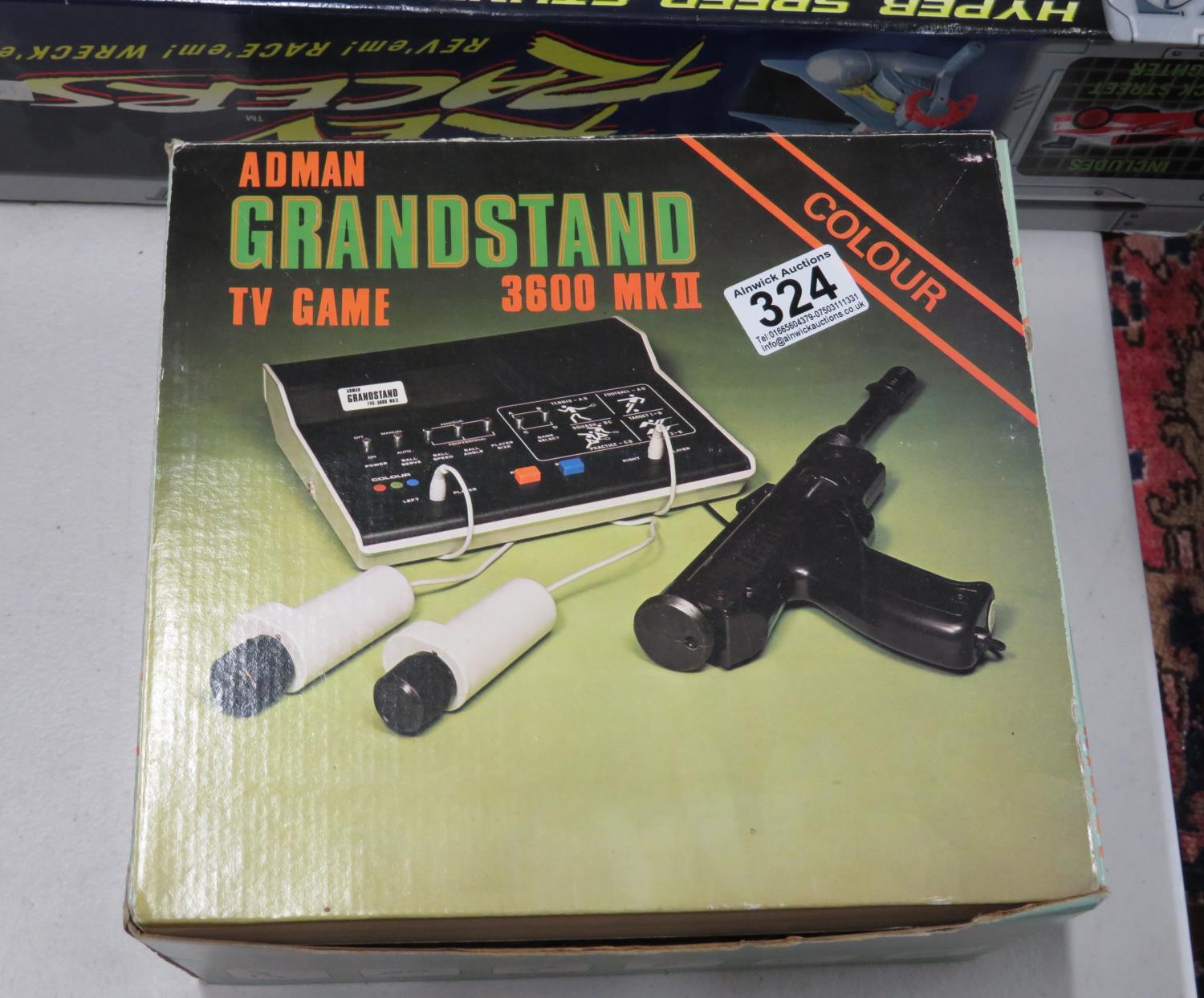 Adman Grandstand TV game 3600 MkII colour boxed