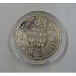 1900 silver Rupee coin VF condition